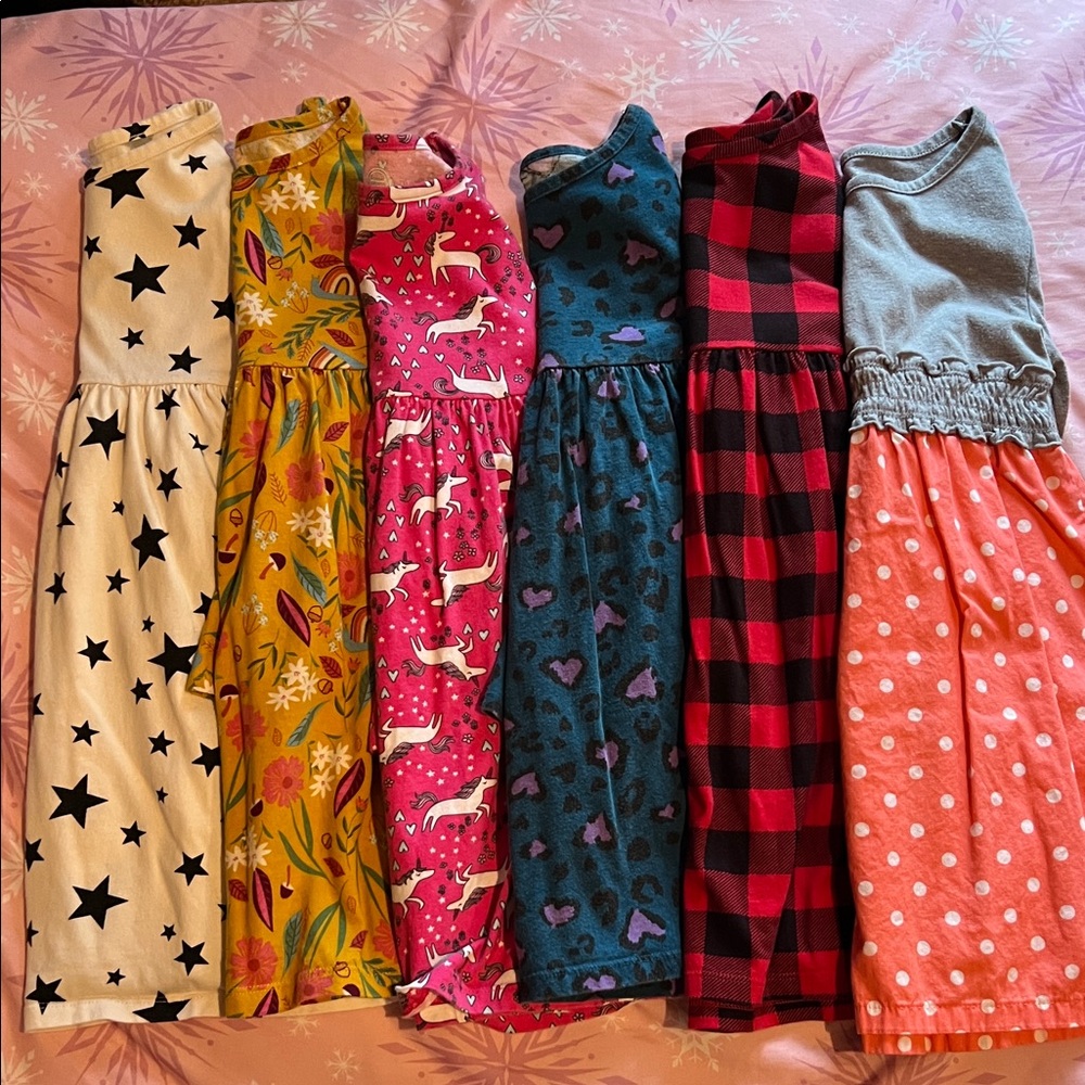 Wonder Nation Kids Dresses - Multi-Color Pack